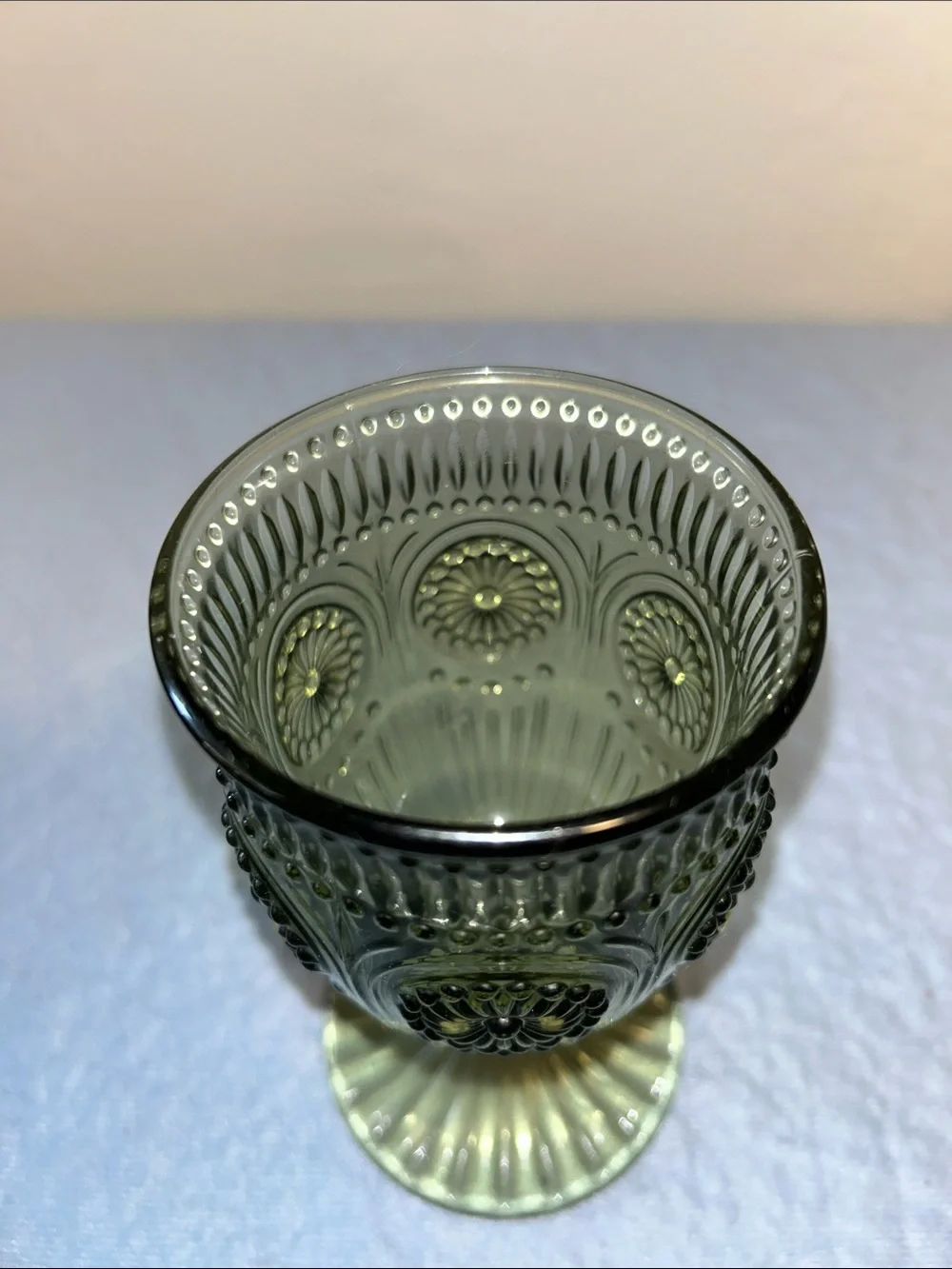 Shannon Crystal by Godinger, Medallion Collection Plate and Goblet